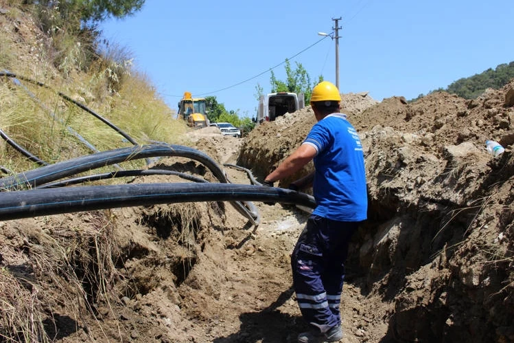 Antalya Büyükşehir’den Çamyuva’ya modern su yatırımı