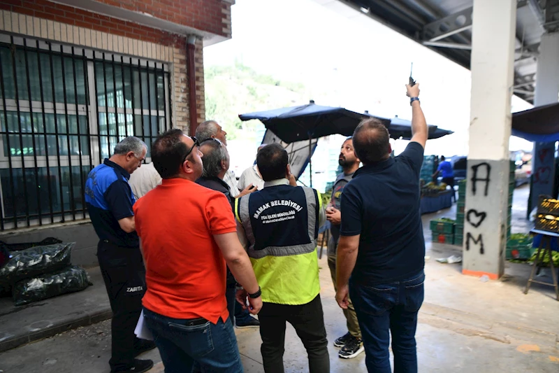 Mamak’ta Pazaryerlerine İyileştirme Hamlesi