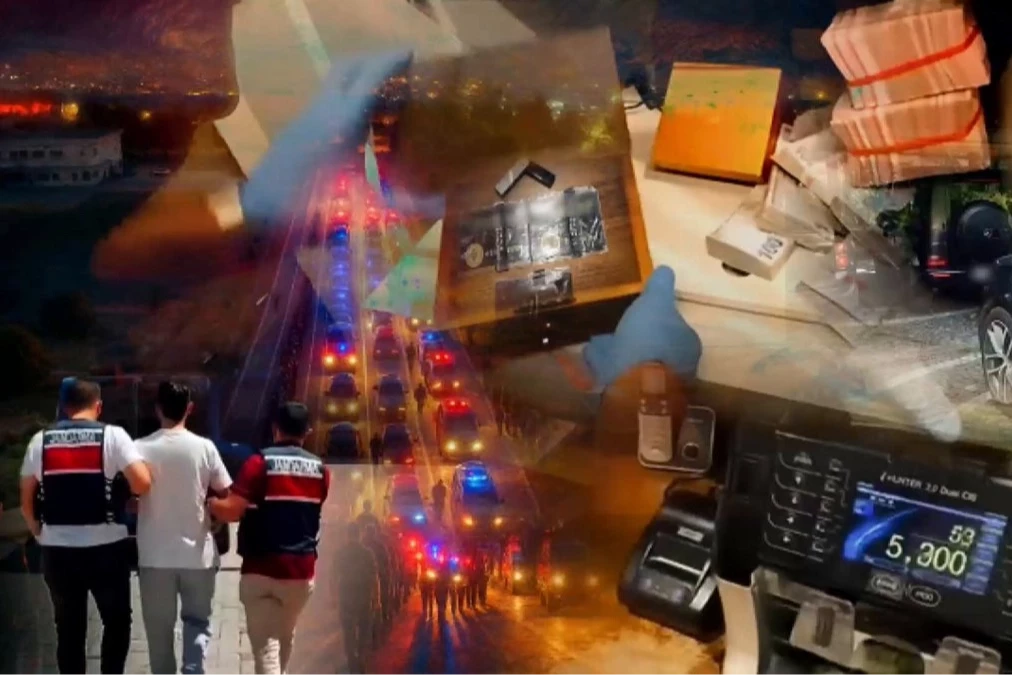 Bursa merkezli 17 ilde organize siber suça 67 gözaltı!