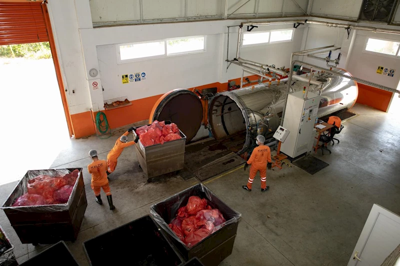 Mersin’de Tıbbi Atıklar Güvenle Toplanıyor ve Bertaraf Ediliyor