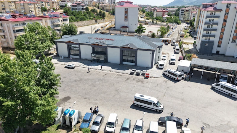 Göksun Terminali’nde Son Dokunuşlar Yapılıyor