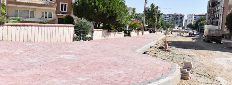 Barış Caddesinde Üstyapı Yenileme Çalışması Aralıksız Devam Ediyor