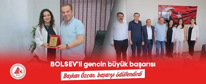 BOLSEV’li gencin büyük başarısı