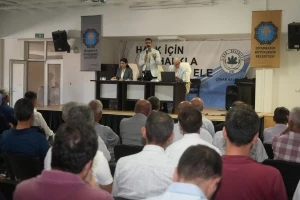 Eş Başkan Hatun, Çınar’daki muhtarlar ile bir araya geldi