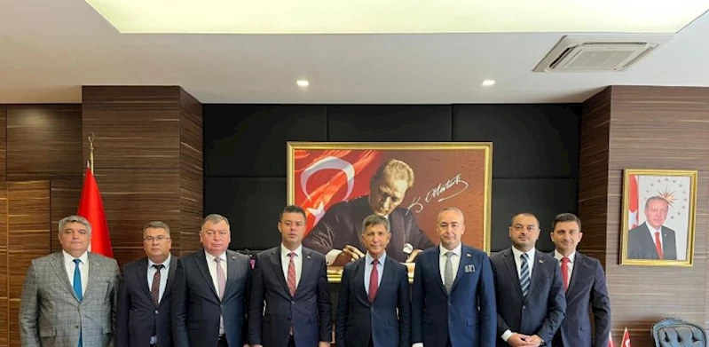 Başkan Sarıkurt´`tan Kaymakam Erten`e Hayırlı Olsun Ziyareti