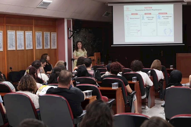 ODUNPAZARI BELEDİYE PERSONELİNE SAĞLIK EĞİTİMİ