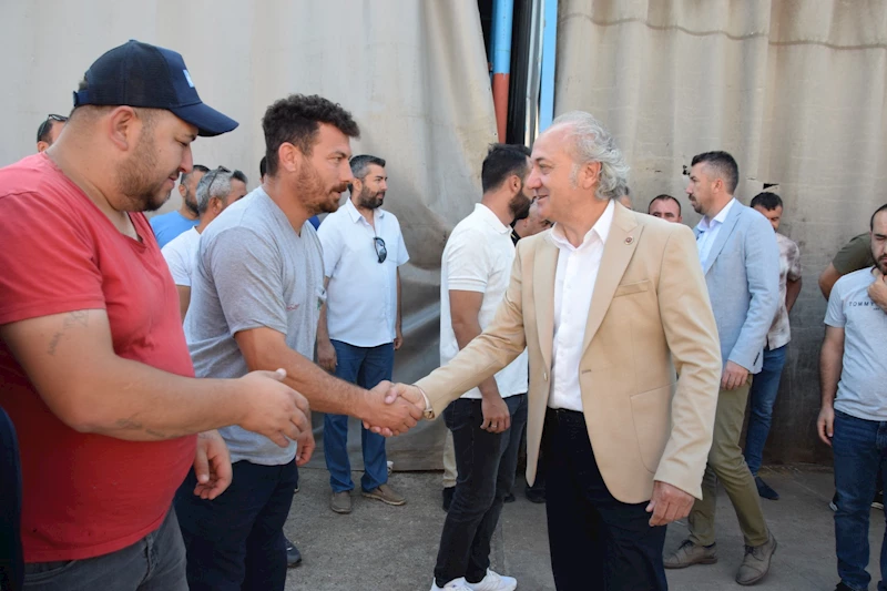 BAŞKAN YARDIMCISI ERDEM ARCAN’DAN FEN İŞLERİ MÜDÜRLÜĞÜ’NE İLK ZİYARET