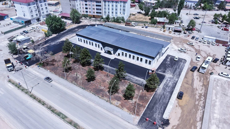 Elbistan Terminali Yeni Görünümüne Kavuşuyor