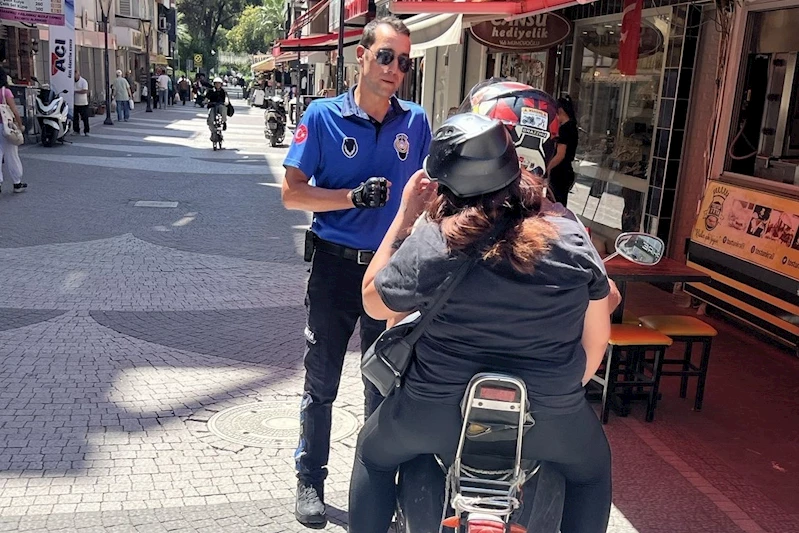 Sevgi Yollarını Kullanan Motosiklet Sürücülerine Denetim