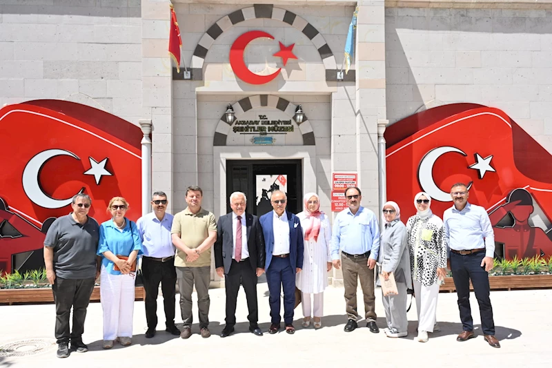 YARGITAY ÜYELERİ AKSARAY ŞEHİTLER MÜZESİ’Nİ ZİYARET ETTİ
