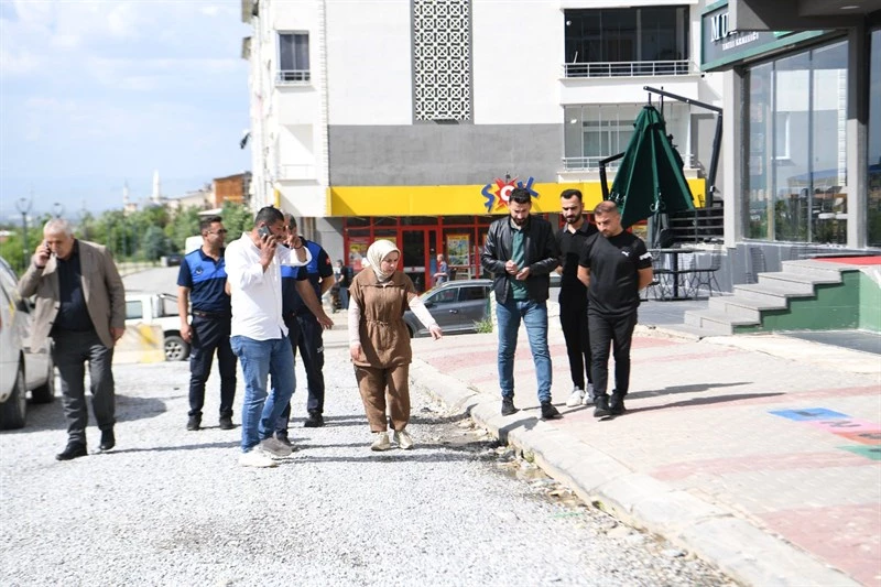 EŞ BAŞKAN SAYILĞAN ÇALIŞMALARI İNCELEDİ.