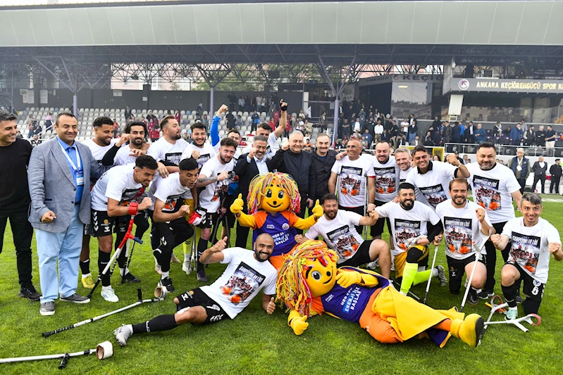 AMPUTE FUTBOL ŞAMPİYONLAR LİGİ ŞAMPİYONU ALVES KABLO OLDU