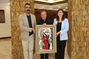 Eş Başkanlar, keman virtüözü Dilşad Said’i ağırladı