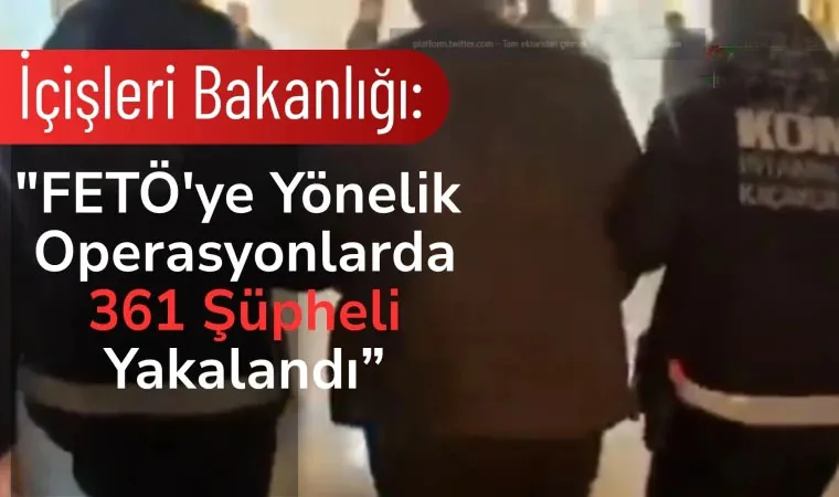 İçişleri Bakanı Ali Yerlikaya: 