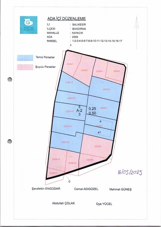 Kayacık Mahallesi 2259 Ada İçi Düzenlemesi