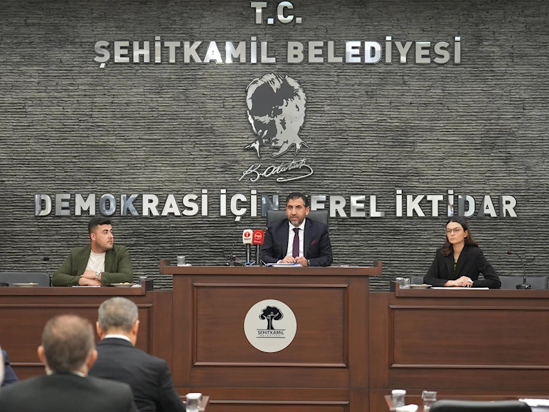 ŞEHİTKAMİL BELEDİYESİ HAZİRAN AYI MECLİS TOPLANTISI YAPILDI