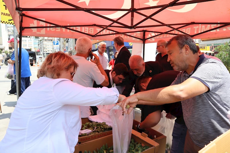 İZMİT BELEDİYESİNDEN VATANDAŞA ÜCRETSİZ FİDE DESTEĞİ