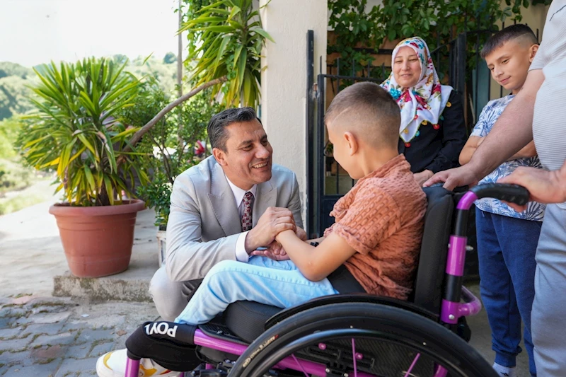 Başkan Zeyrek’ten Küçük Ali’ye Bayram Sürprizi