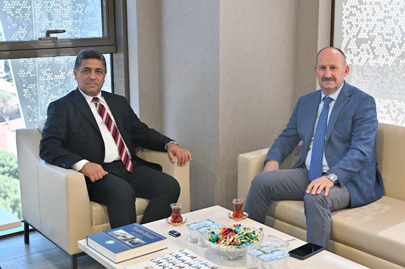 Kaymakam Kantay’dan Genel Sekreter Deste’ye Veda Ziyareti