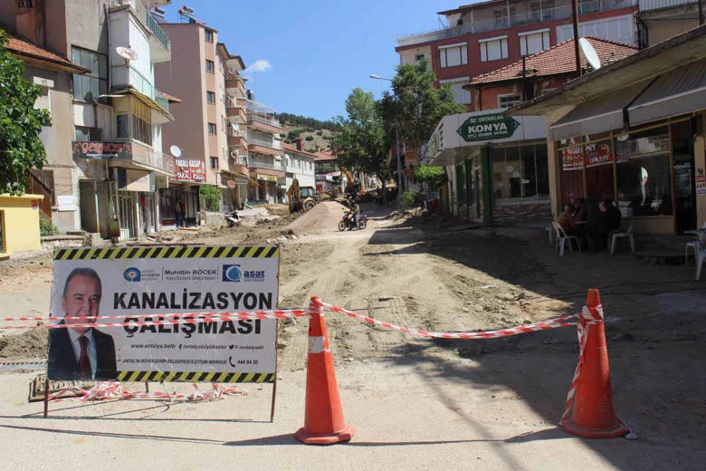ASAT’tan Elmalı Gündoğan Mahallesi’ne altyapı takviyesi