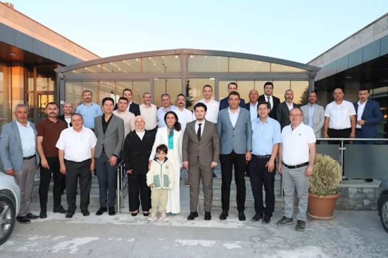 Kaymakamımız Özlem Kılıçtürk Onuruna Veda Yemeği Programı Düzenlendi