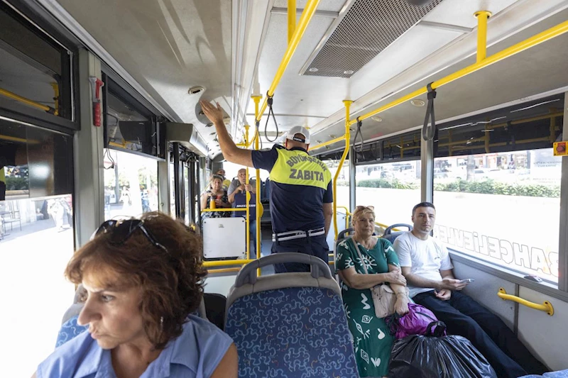 Büyükşehir’den Toplu Taşıma Araçlarına Klima Denetimi