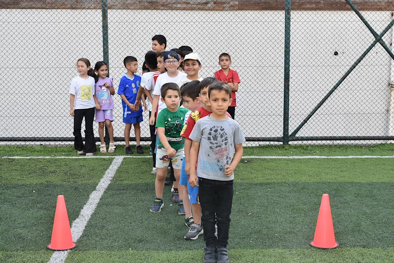 “Çocuk Sporları Parklarımızda” Etkinliği Başladı