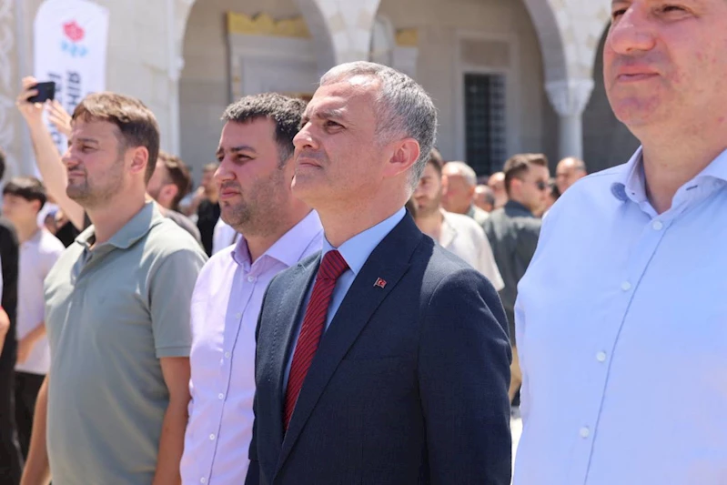 BAŞKANIMIZ HANİFE HATUN CAMİİ AÇILIŞ TÖRENİNE KATILDI