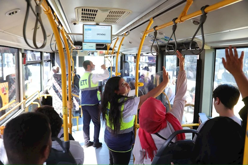 İETT SAHA DENETİMLERİNİ YOĞUNLAŞTIRDI