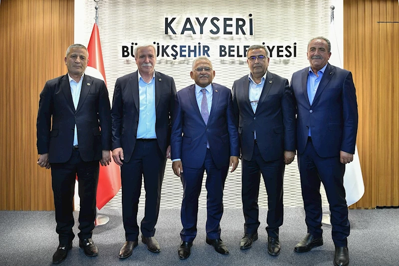 Başkan Büyükkılıç’tan 5 İlçe Belediye Başkanı İle “Yatırım” Zirvesi