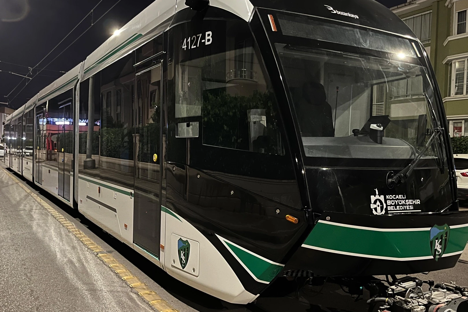 Kocaeli’de 9. tramvay raylara indirildi