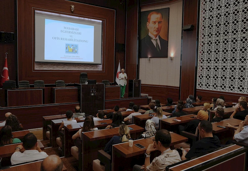 Keçiören Belediyesi’nden personele sağlıklı yaşam eğitimi