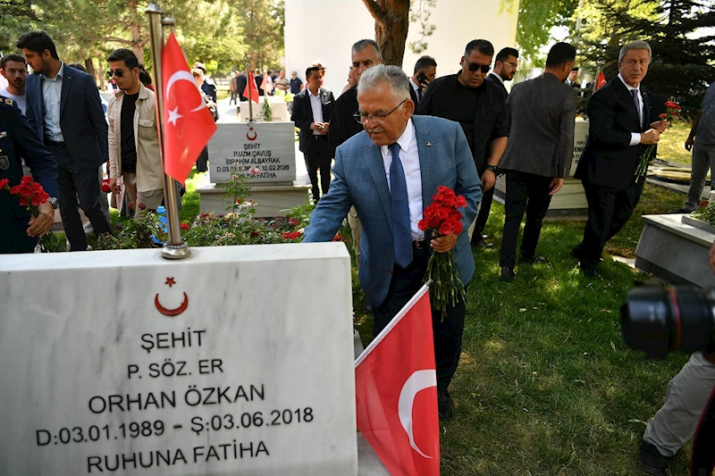 Başkan Büyükkılıç’tan 15 Temmuz’da Şehitlere Dua, Millete Vefa