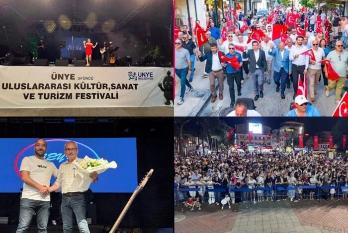 ÜNYE FESTİVALİ’NDE SANAT VE EĞLENCE DOLU GECELER