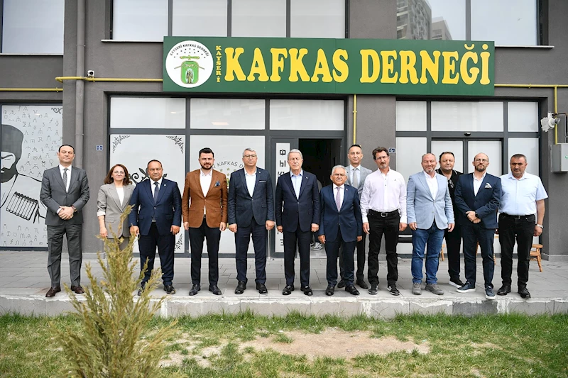 Akar ve Büyükkılıç’tan Kayseri Kafkas Derneği’ne Ziyaret