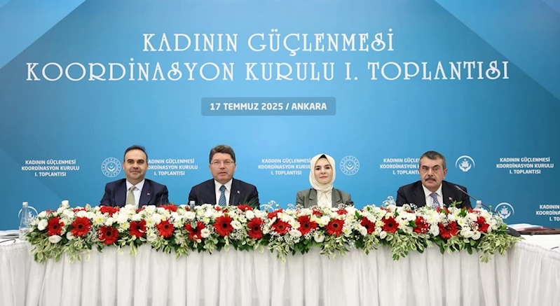 Bakanımız Göktaş, Kadının Güçlenmesi Koordinasyon Kurulu 1. Toplantısı