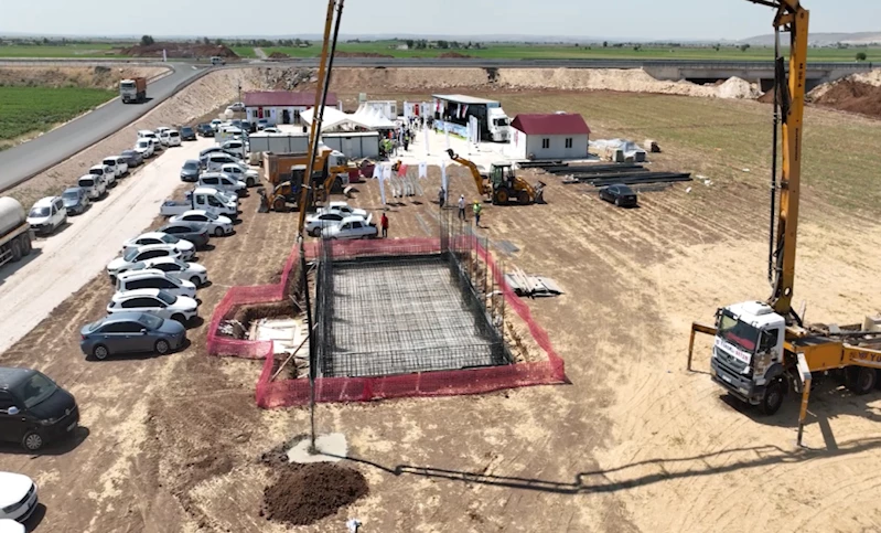 BELEDİYESİ, SURUÇ’TA 427 MİLYON TL’LİK ATIK SU ARITMA TESİSİ’NİN TEMELİNİ ATTI