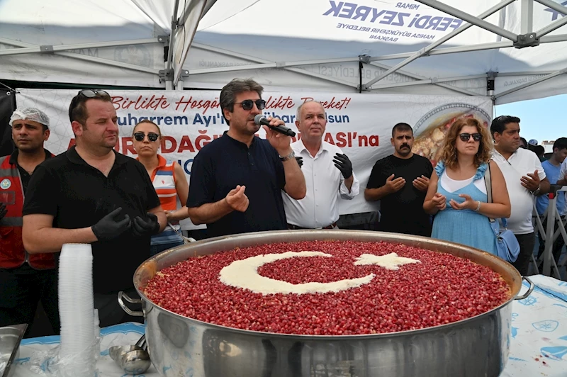 Büyükşehir’in Aşure İkramları Sürüyor