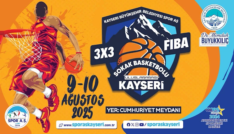 Türkiye’de Bir İlk! Büyükşehir, Dünya Sokak Basketbolunun Kalbini Cumhuriyet Meydanı’na Taşıyor