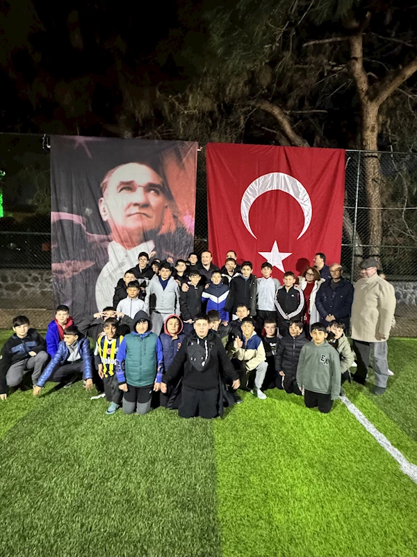 MİNİ HALI SAHAMIZ AÇILDI