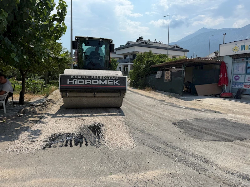 Kuzdere’de altyapı çalışması