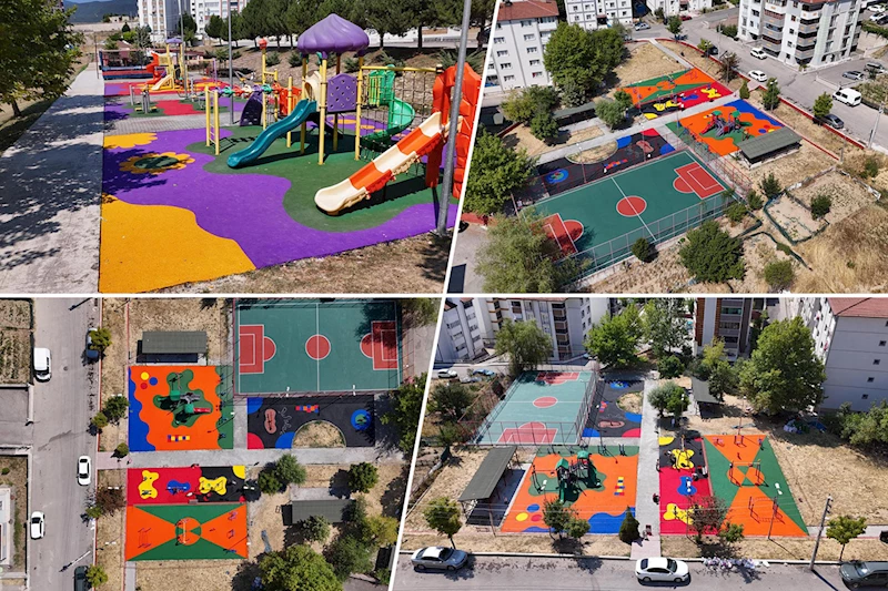 Karabük’ün Parkları Artık Daha Renkli, Daha Temiz ve Daha Güvenli