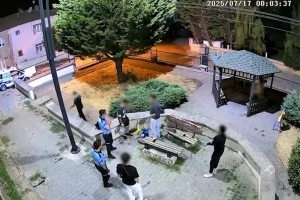 PARKTA ÇEVREYE SAYGISIZLIĞA 