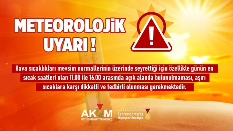 Vatandaşların Dikkatine! Termometreler 46 Dereceyi Gösterecek