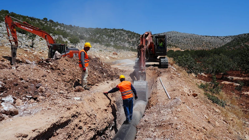 Helete Suyunu Şehre Ulaştıracak Proje Tamamlanmak Üzere