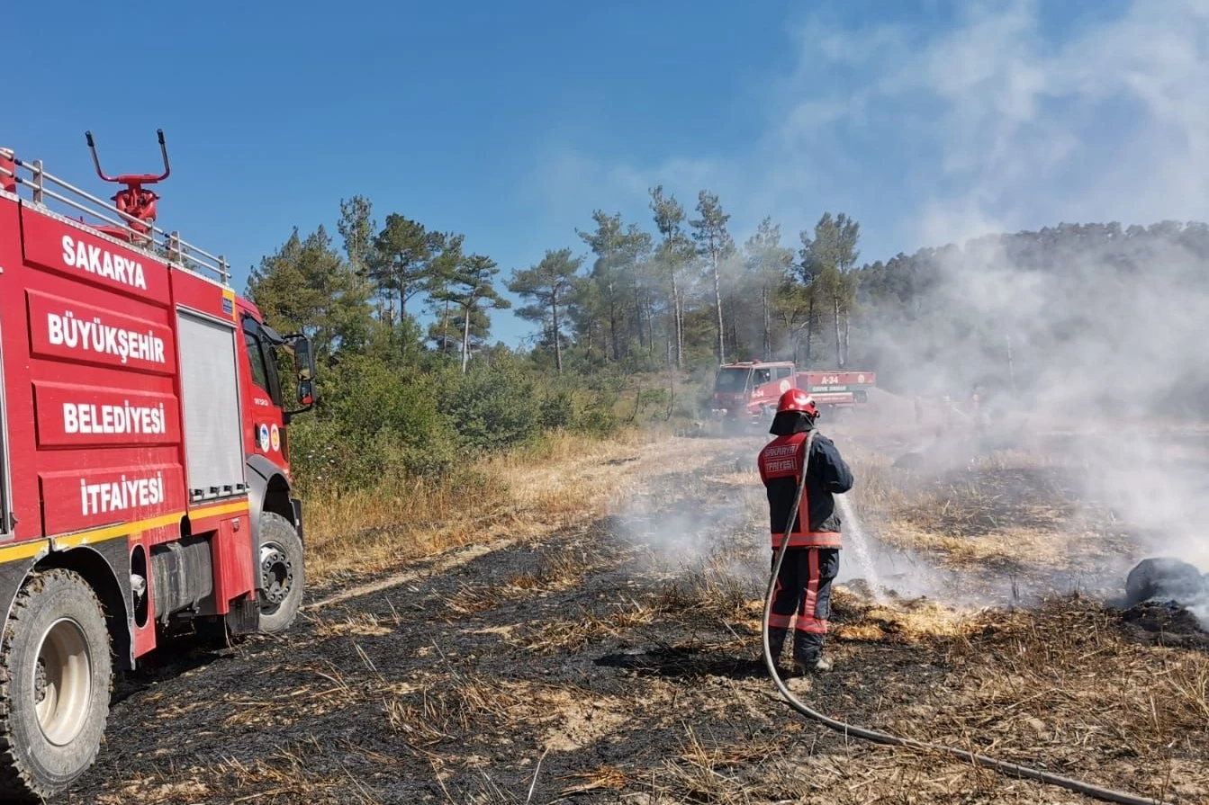 Sakaryalı ateş savaşçılarının zorlu 4 günü