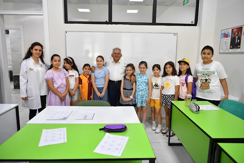 Başkan Büyükkılıç’tan Yaz Okulu Ziyareti: “Eğitim, Sosyalleşme ve Değerler Bir Arada”