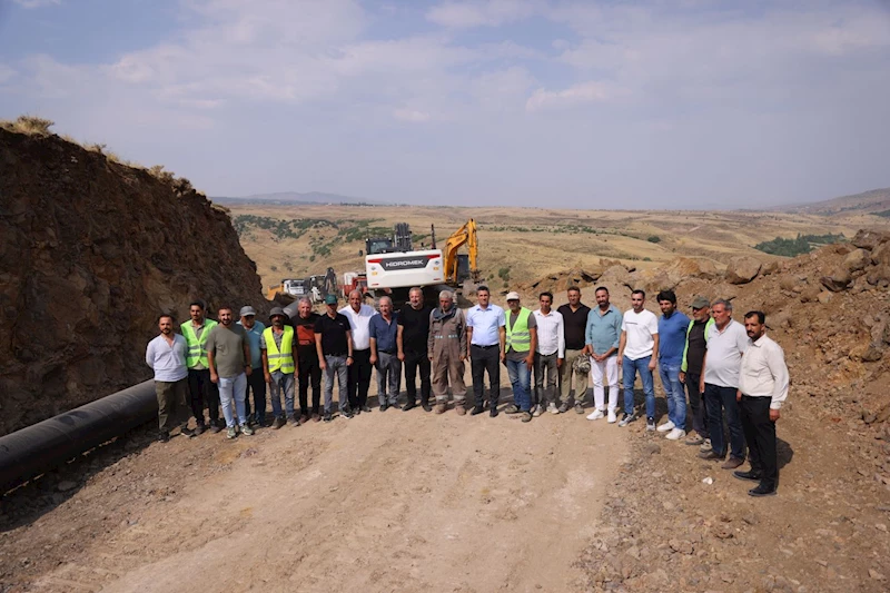 İÇME SUYU HATTINDA SONA DOĞRU!