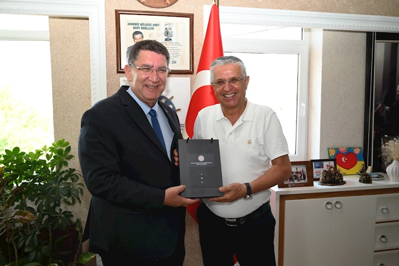 AESOB Başkanı Dere’den Başkan Topaloğlu’na ziyaret