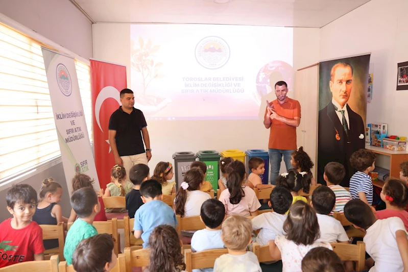 TOROSLAR BELEDİYESİNDEN “SIFIR ATIK” EĞİTİMİ